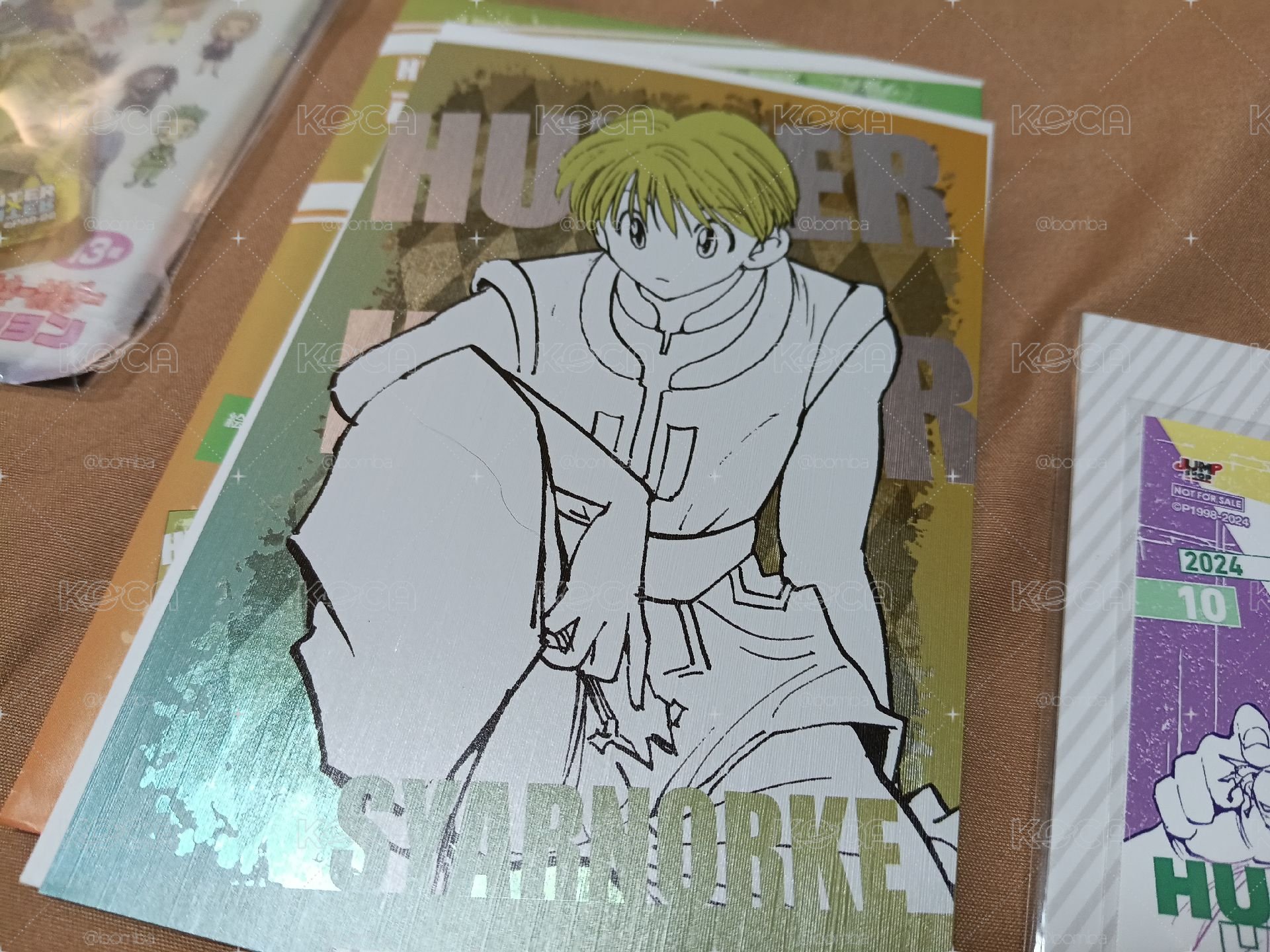 獵人 原畫金屬明信片 俠客