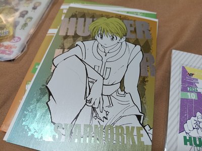 獵人 原畫金屬明信片 俠客