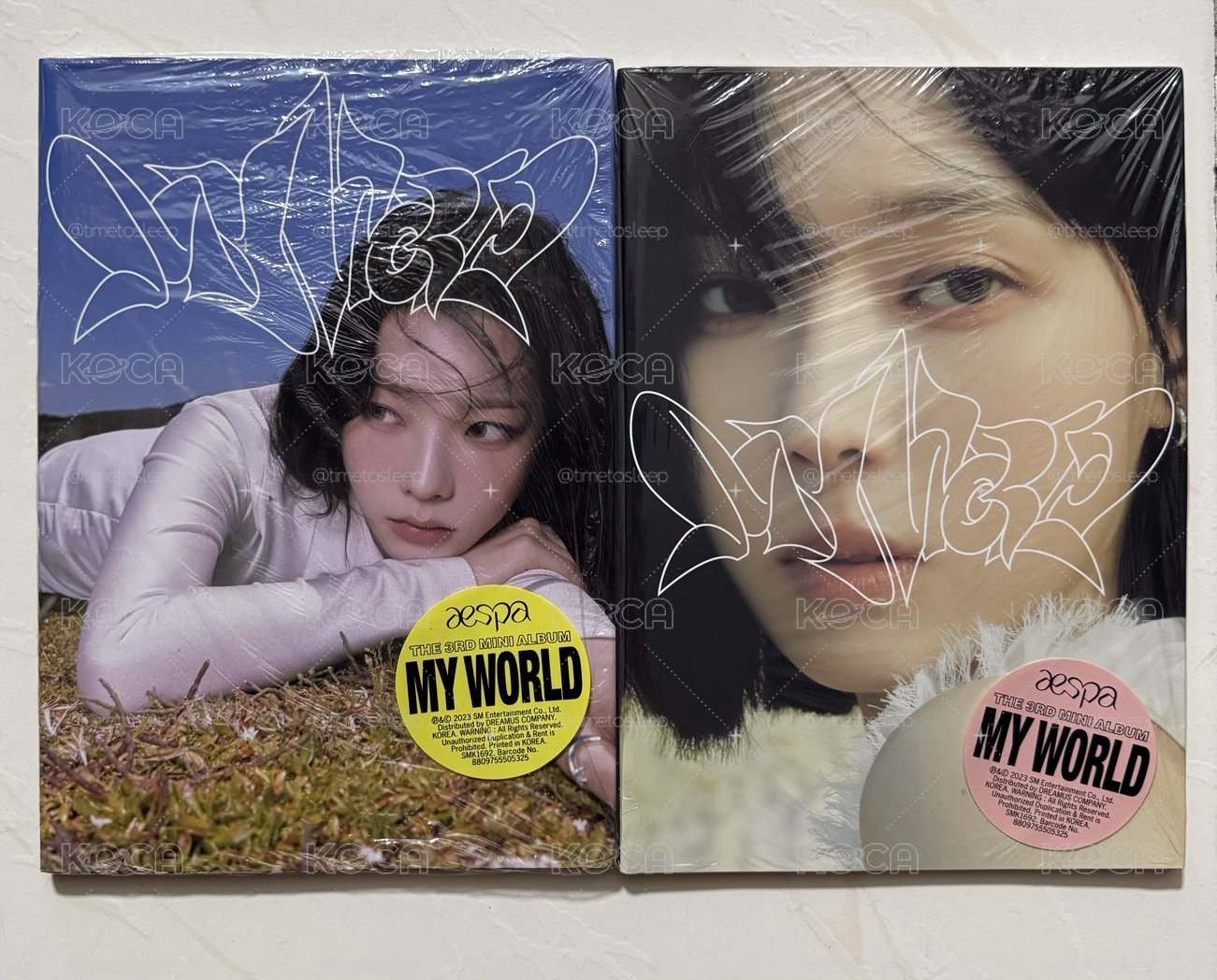  [可單出］my world單封 冬柚全新未拆