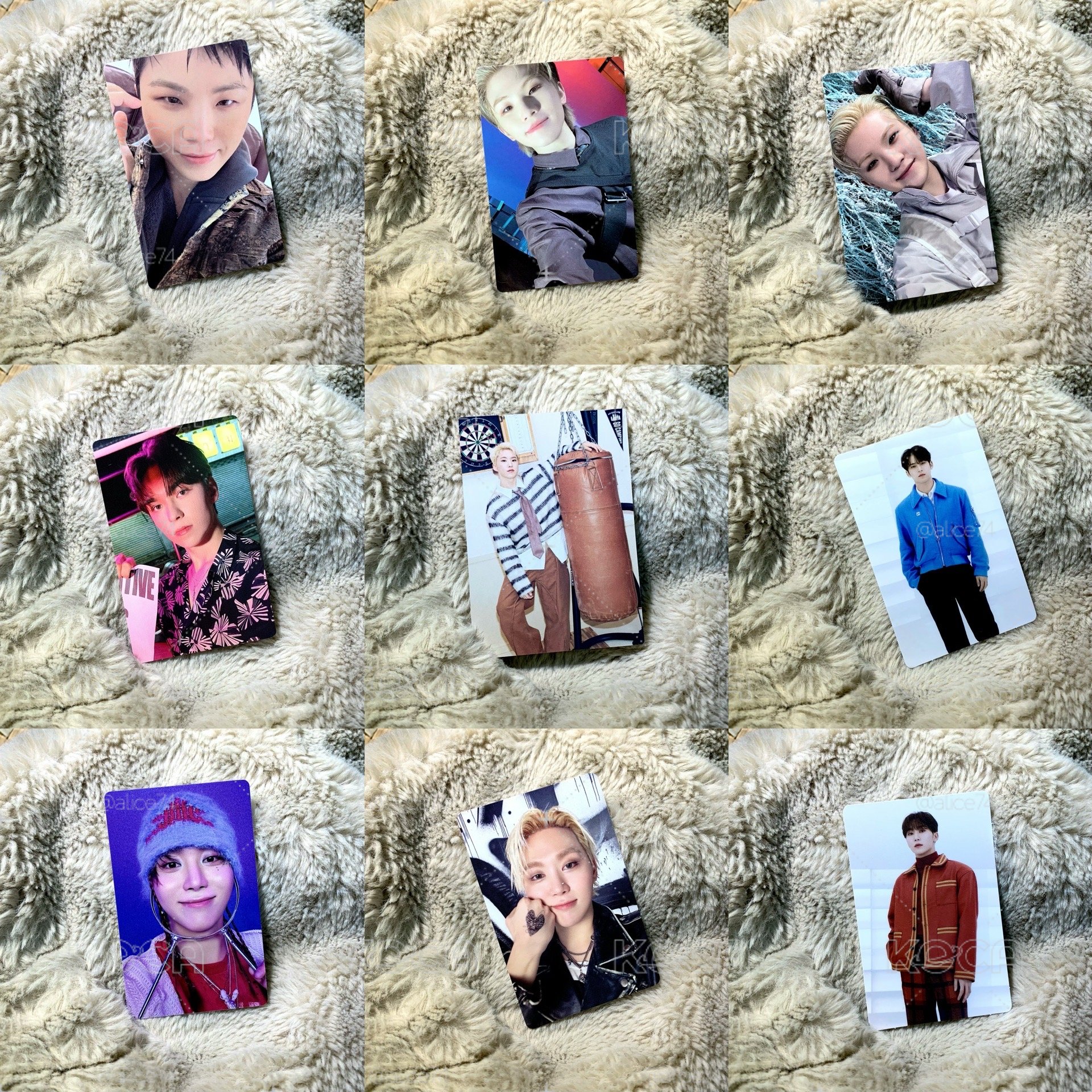 seventeen| 權順榮hoshi、李知勳woozi、金珉奎Mingyu、勝寛boo、崔瀚率vernon 