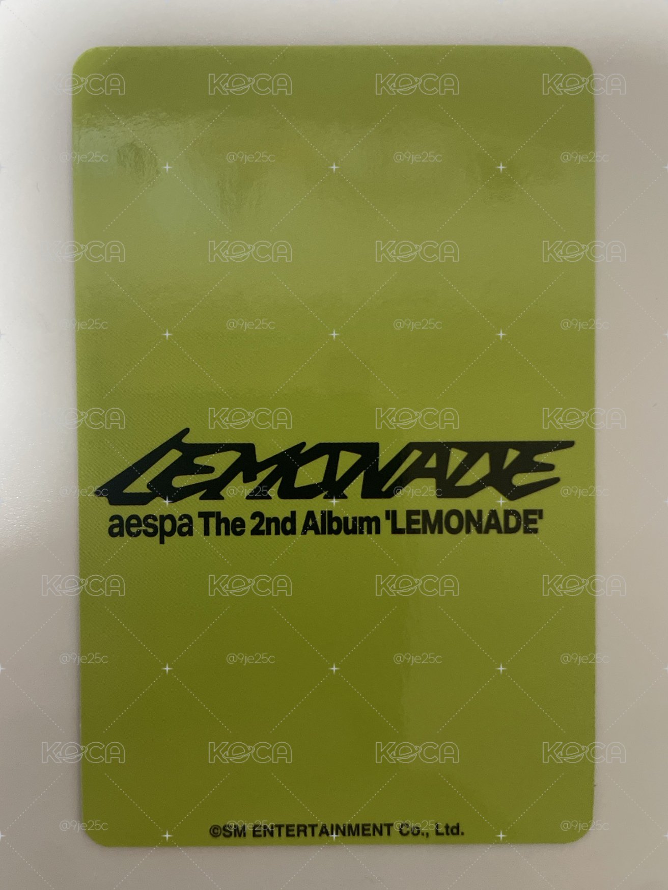 LEMONADE 華納幸運卡 寧