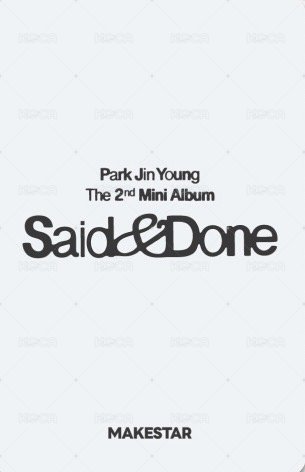 Said & Done ms 曼谷合照 簽售卡  背面