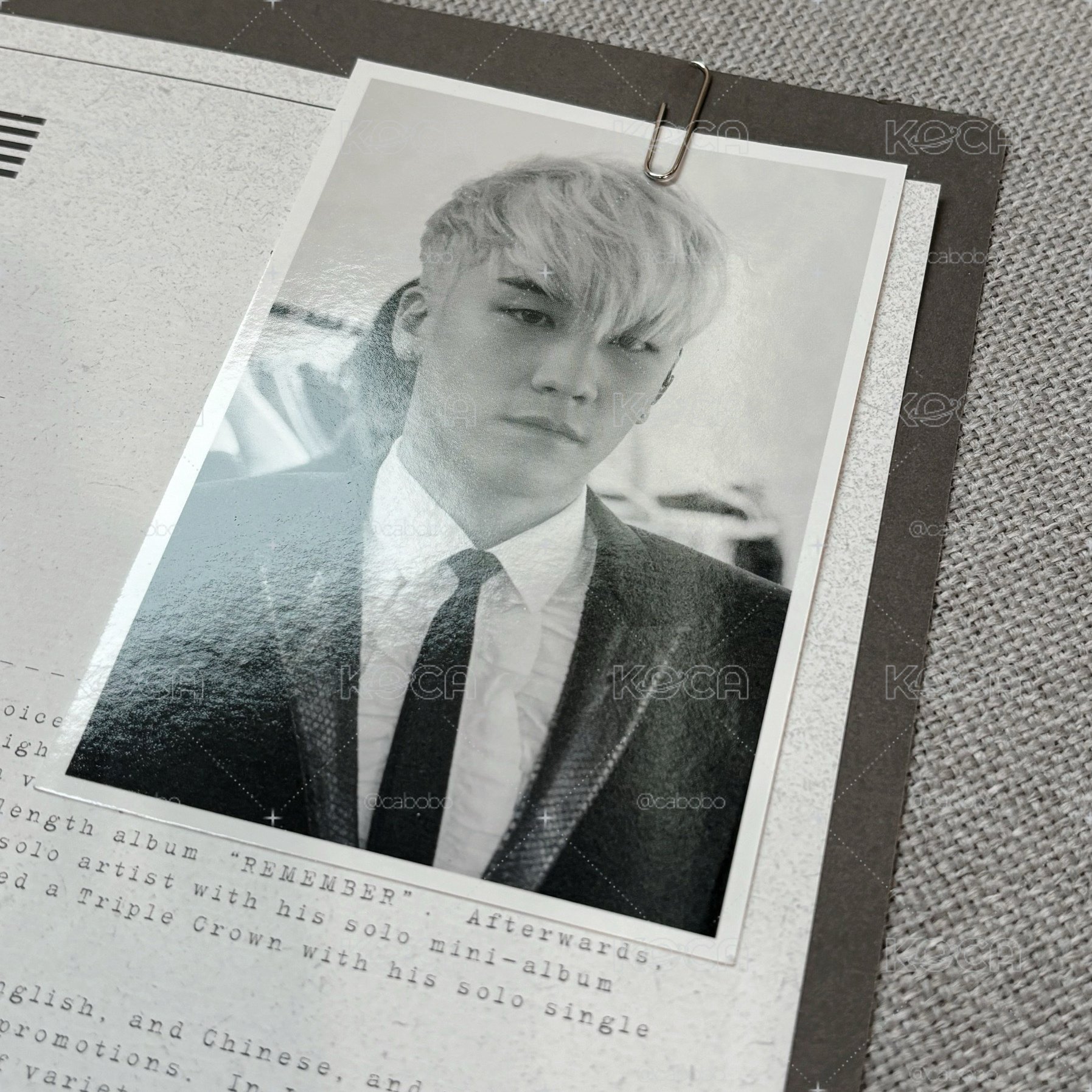 BIGBANG MADE 個人檔案夾/寫真書