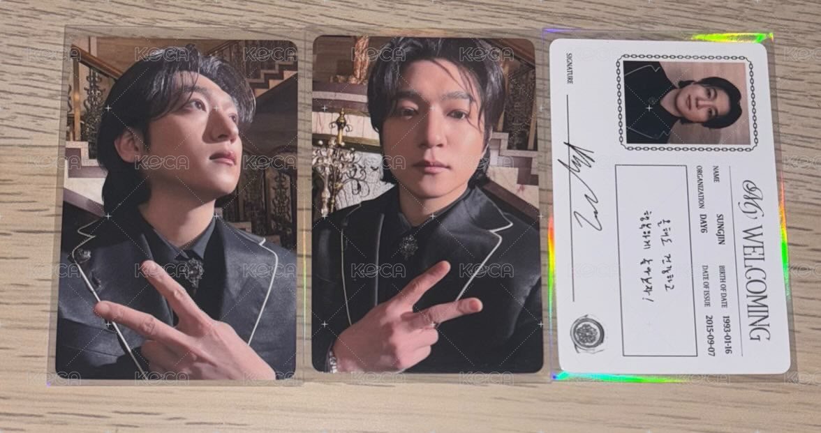 五期會員禮卡SUNGJIN