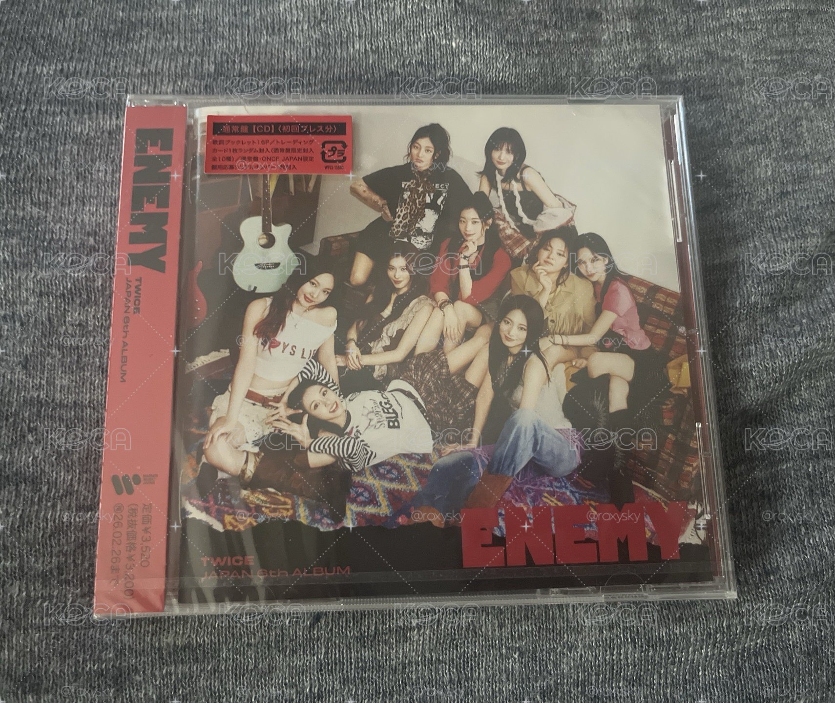 TWICE Enemy 通常盤 全新未拆專