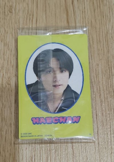 NCT x BANDAI 威化餅乾 HAECHAN 