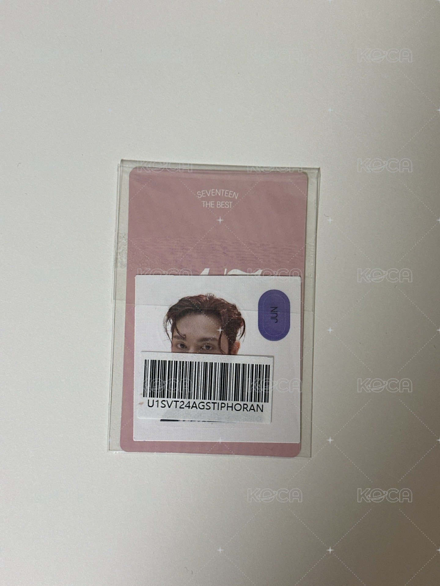 精選專特典卡有貼紙