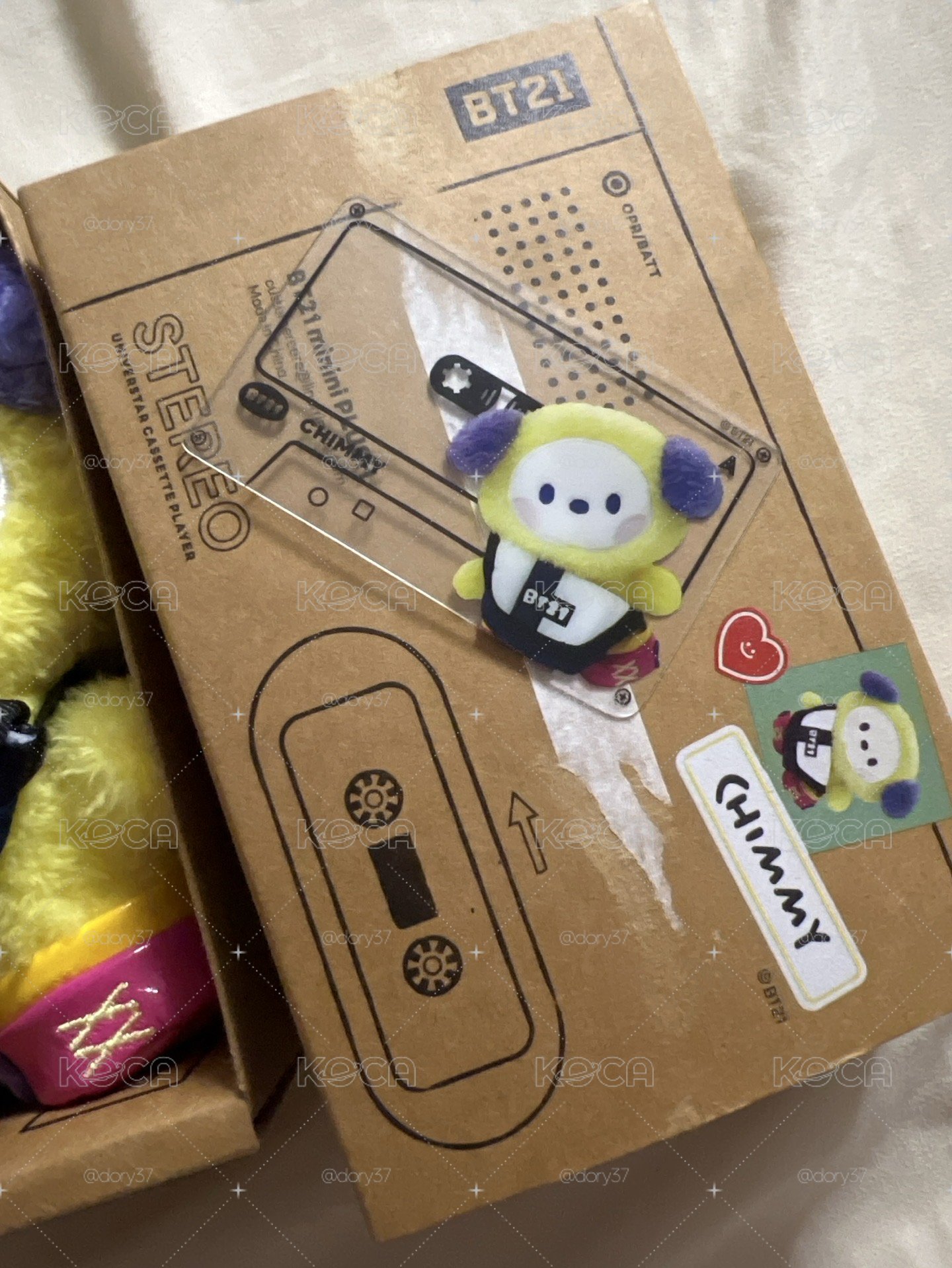 BT21 minini stereo CHIMMY 造型玩偶