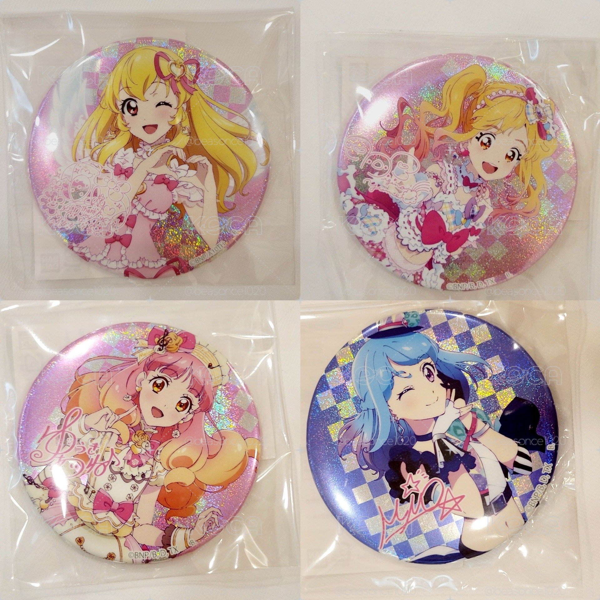 （綁物）アイカツ 偶像學園 禮服系列 徽章