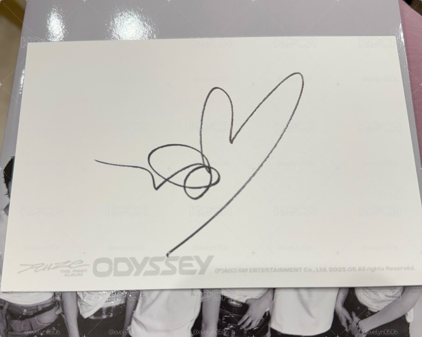 Odyssey 美版親簽 成燦