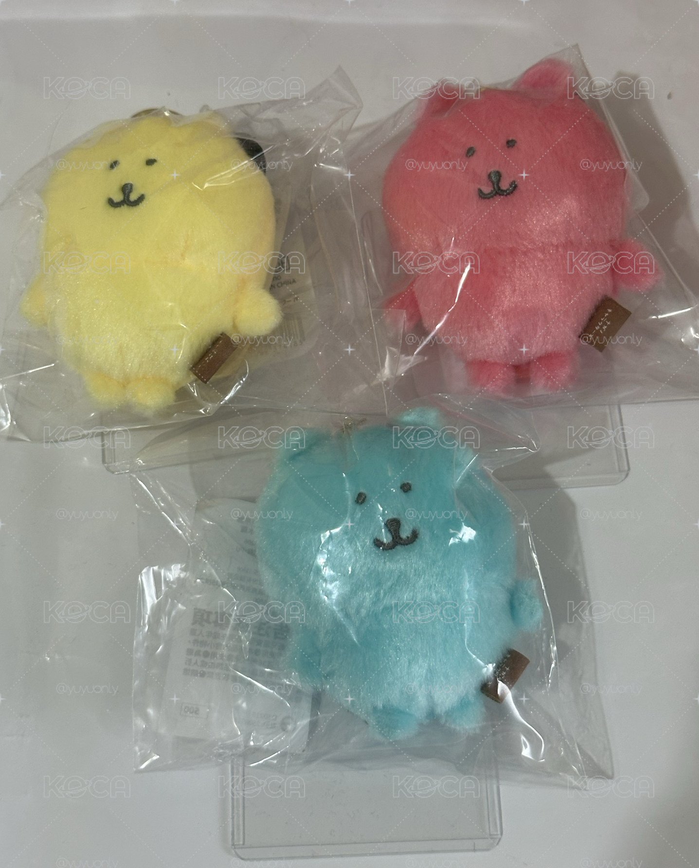 台灣限定熊三色組