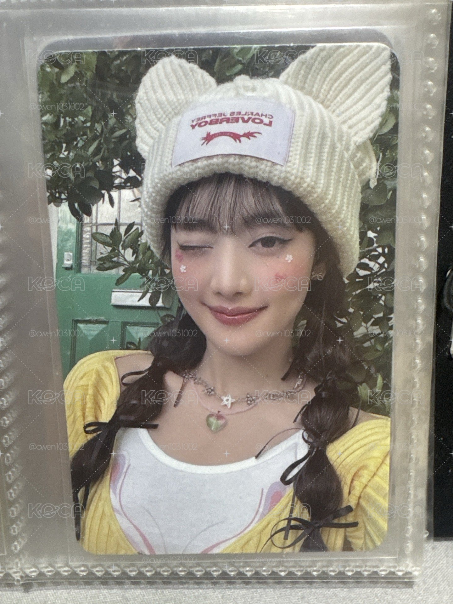 妮美迪惠爾代言卡 單張出