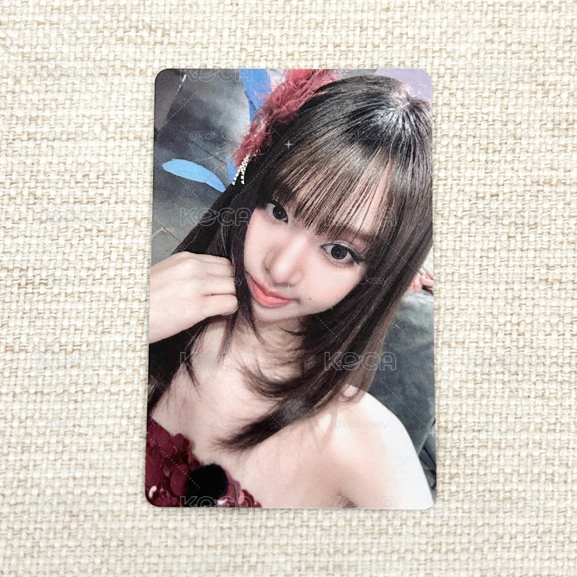 KISS OF LIFE natty第二週打歌卡