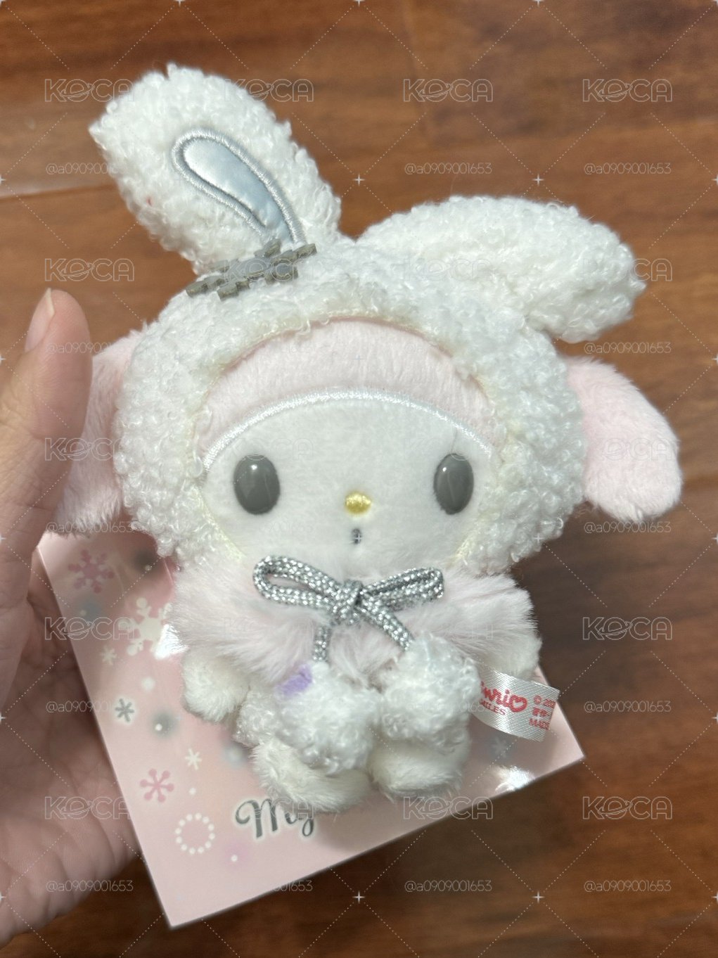 三麗鷗 雪兔 美樂蒂 吊飾 娃娃吊飾