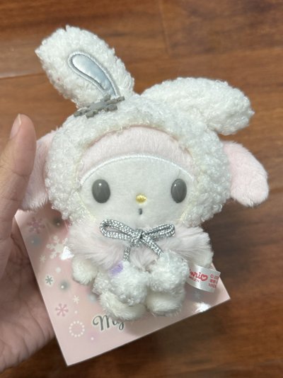 三麗鷗 雪兔 美樂蒂 吊飾 娃娃吊飾