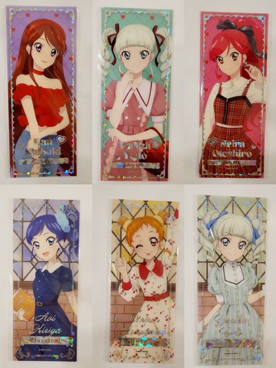 アイカツ 偶像學園 女兒紅系列 復古系列 書籤 盲包