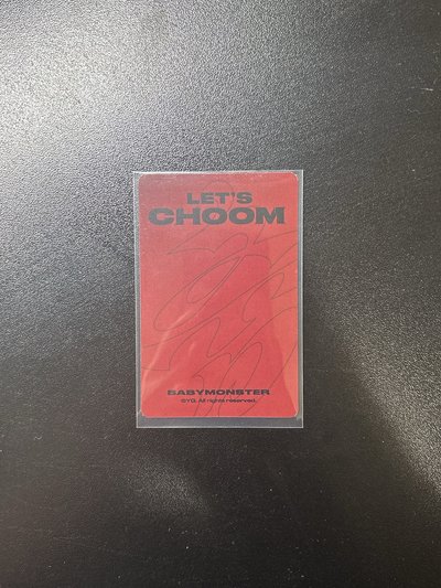 춤 (CHOOM) 毛絨吊飾卡 周邊卡 