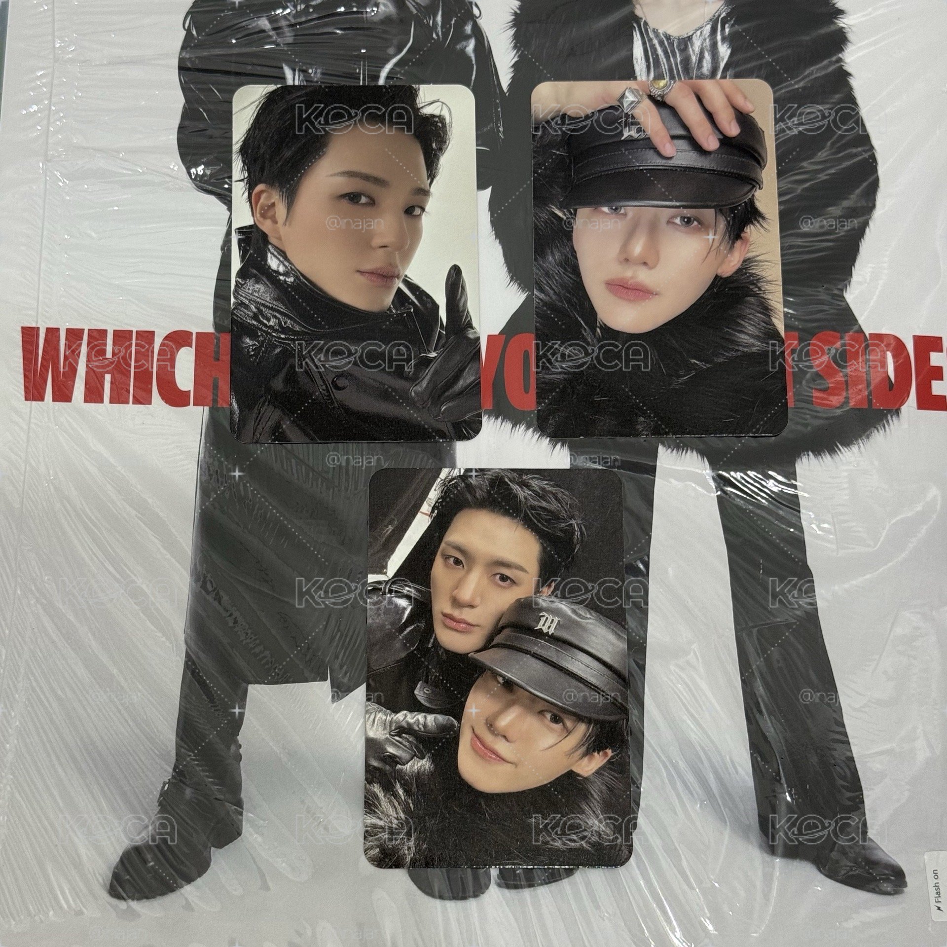 NCT JNJM both sides 專輯小卡