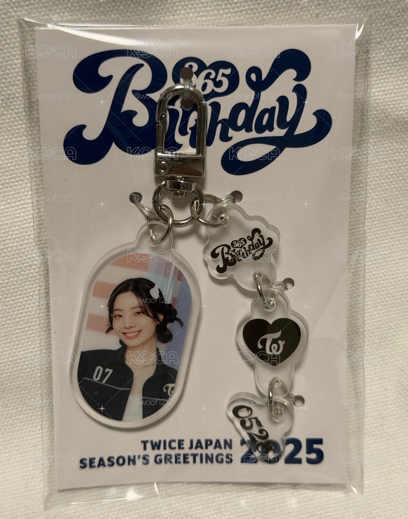 TWICE 25’JP年曆 鑰匙圈吊飾 多賢