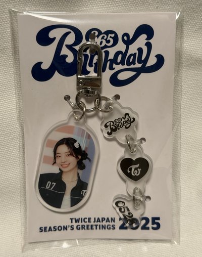 TWICE 25’JP年曆 鑰匙圈吊飾 多賢