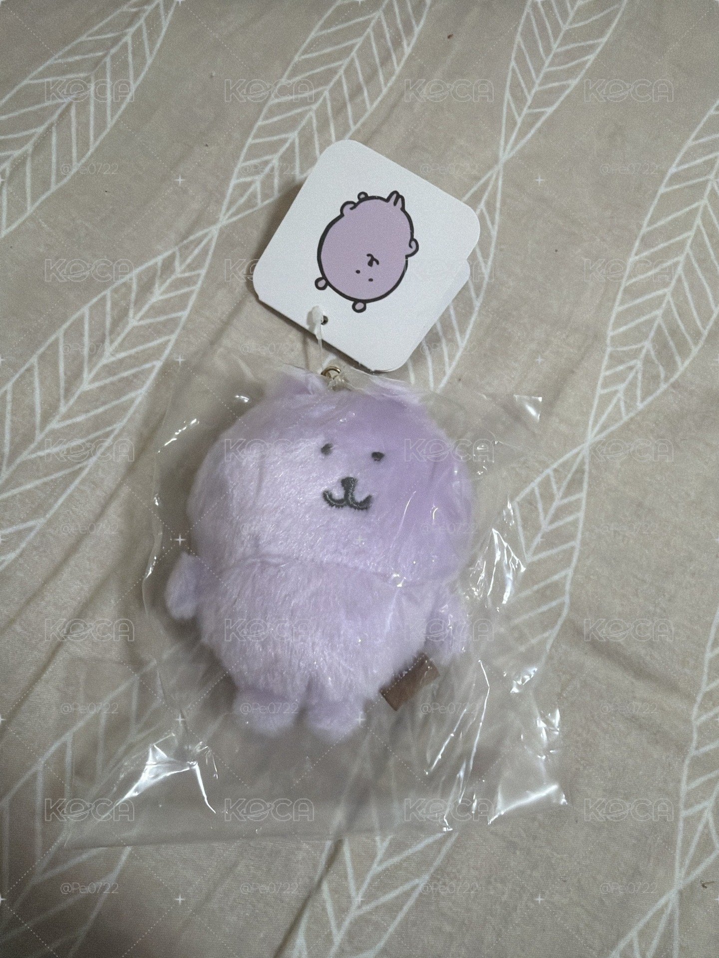 淺紫色 吊娃