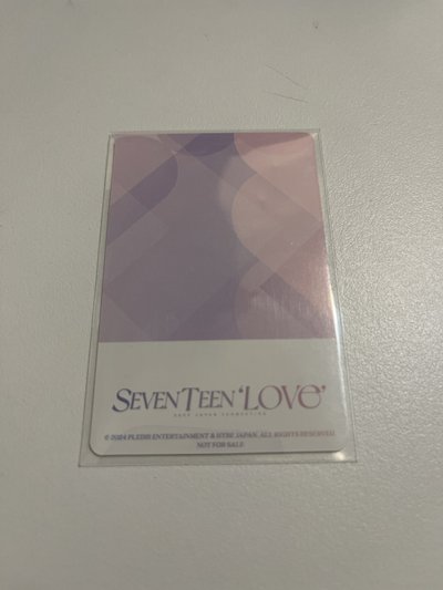 Vernon fm love 粉藍卡
