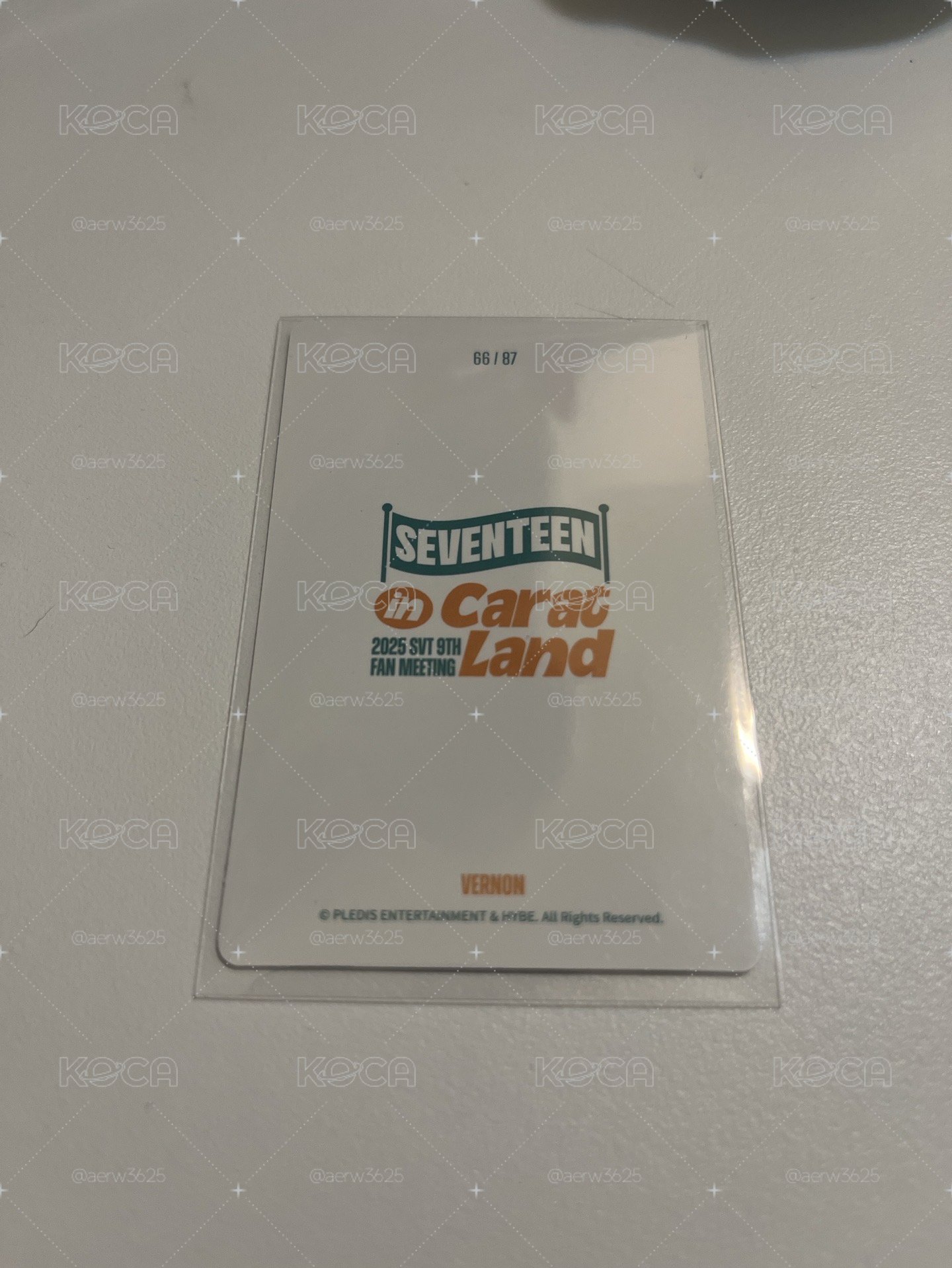  Vernon 25克拉盤隨機卡