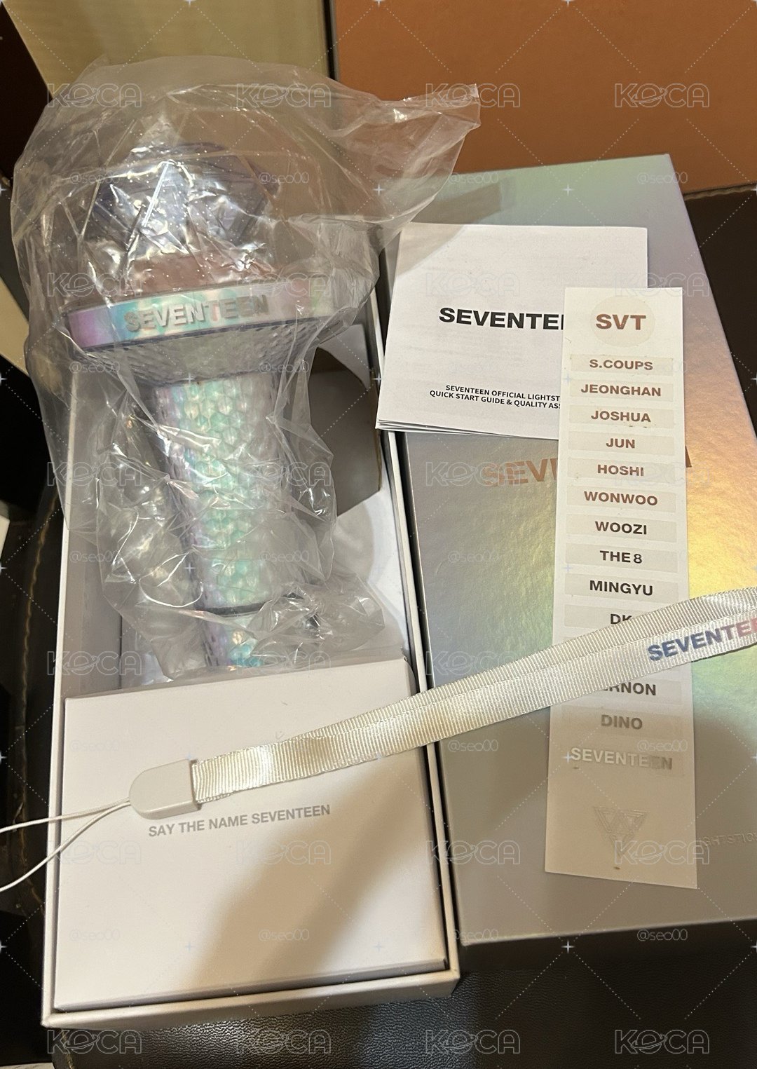 全新 seventeen 二代 手燈