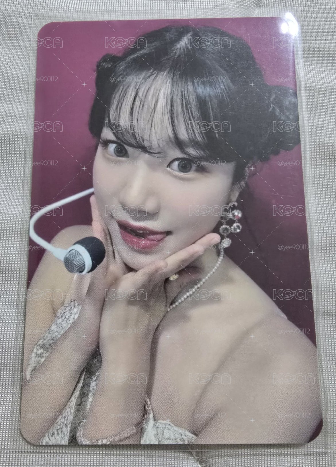 JOYURI solo柔理 包包頭 特典卡