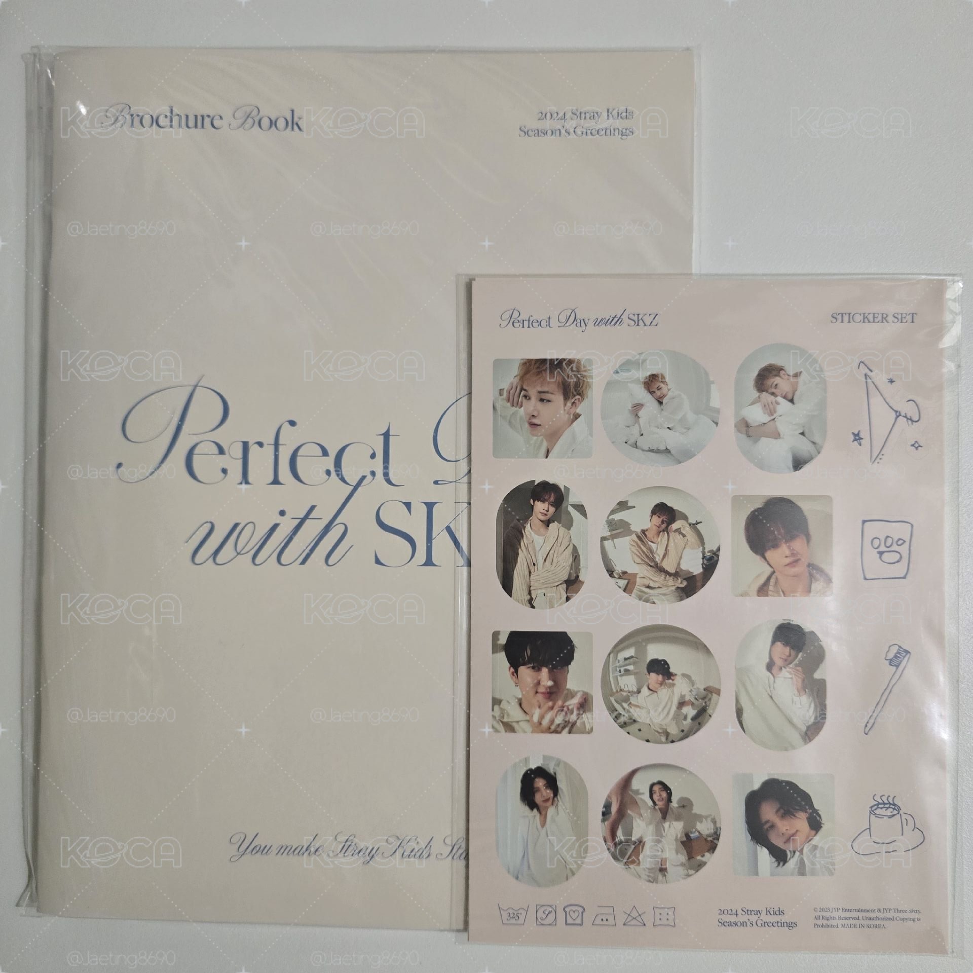 Stray Kids 2024 SEASON'S GREETINGS 年曆寫真書+貼紙組