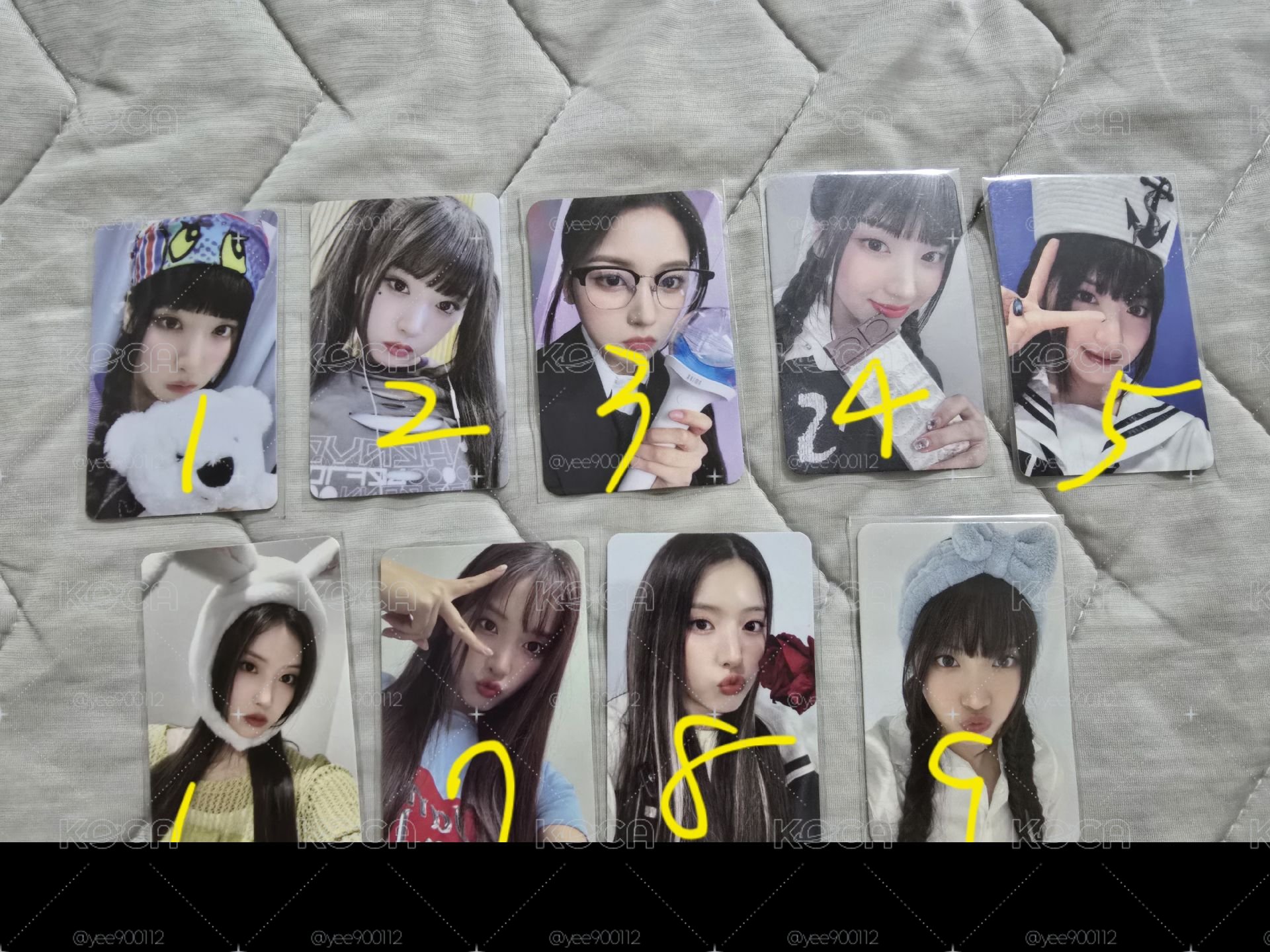 NMIXX Jiwoo 特典卡