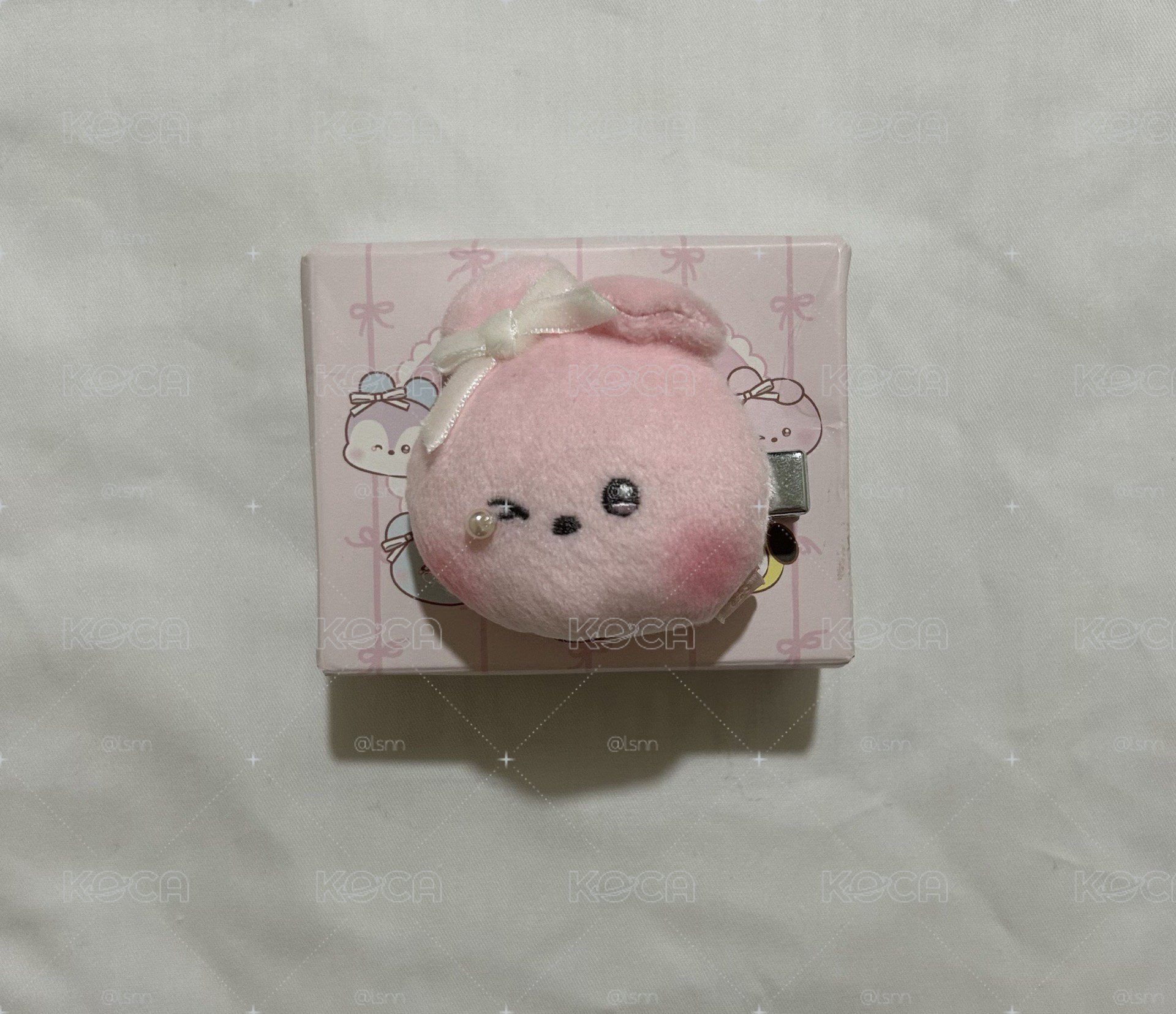 bt21盲盒髮夾 cooky