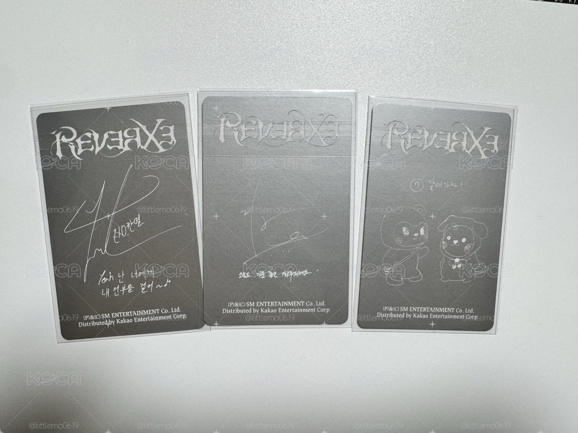 EXO 正八 Berriz特典卡