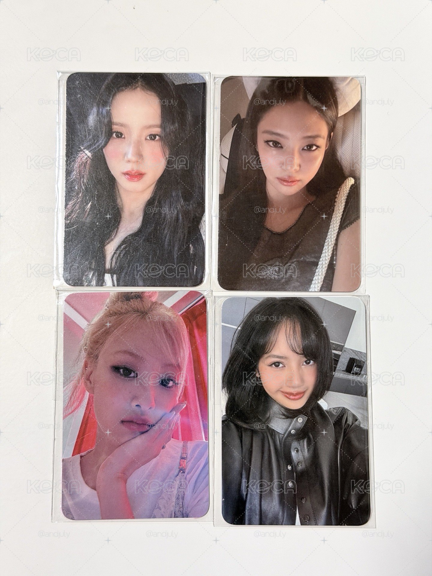 BORN PINK CGV 電影卡 手寫卡背