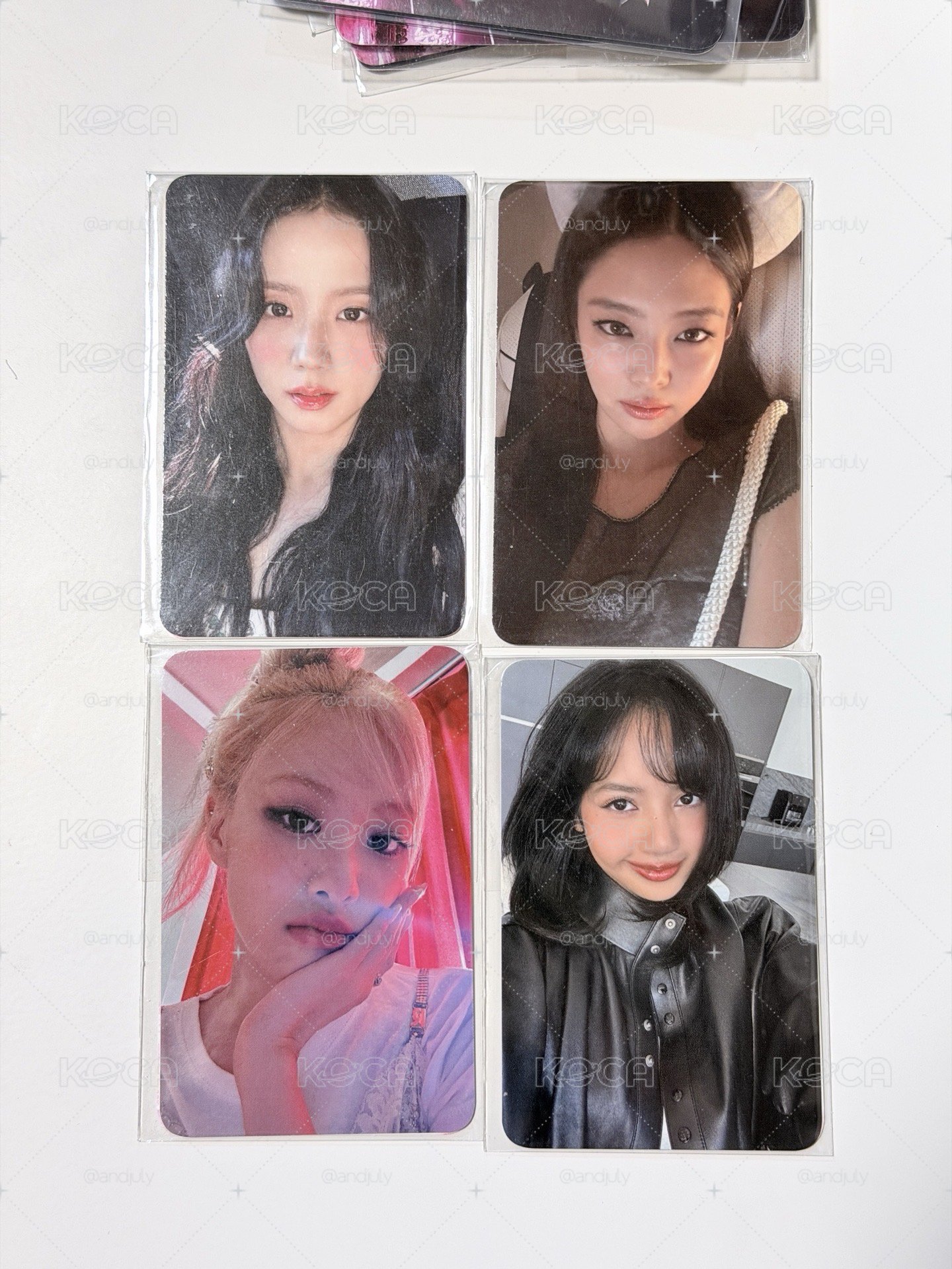 BORN PINK CGV 電影卡 手寫卡背