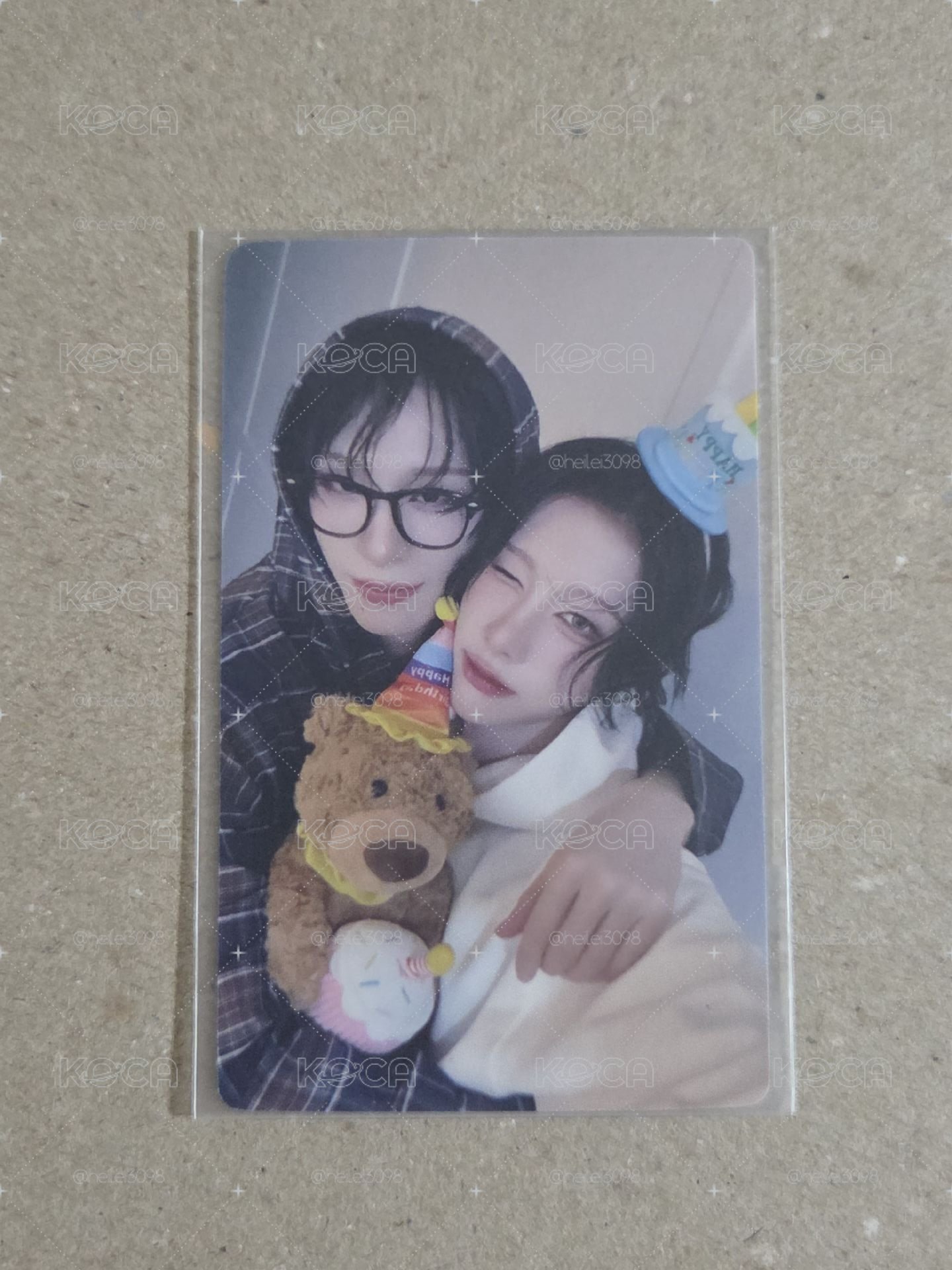叡琉生日快樂雙人卡