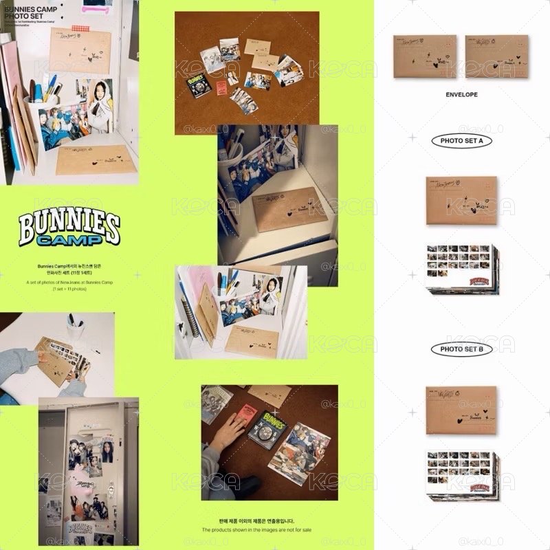 NewJeans 'Bunnies Camp' 明信片組 A