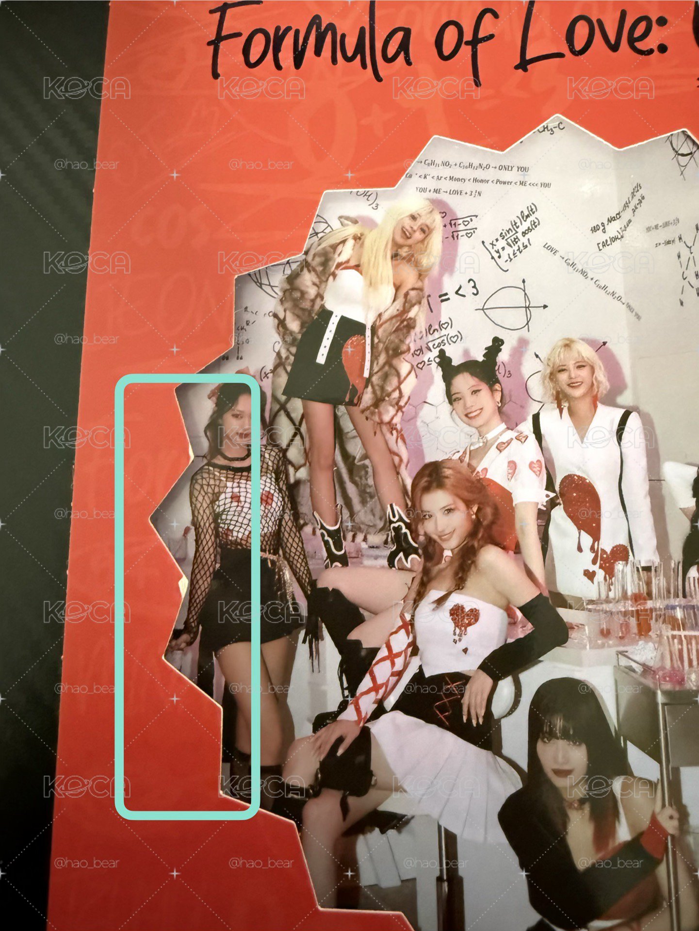 Twice 正規三 科學家 紅版空專 紗封底
