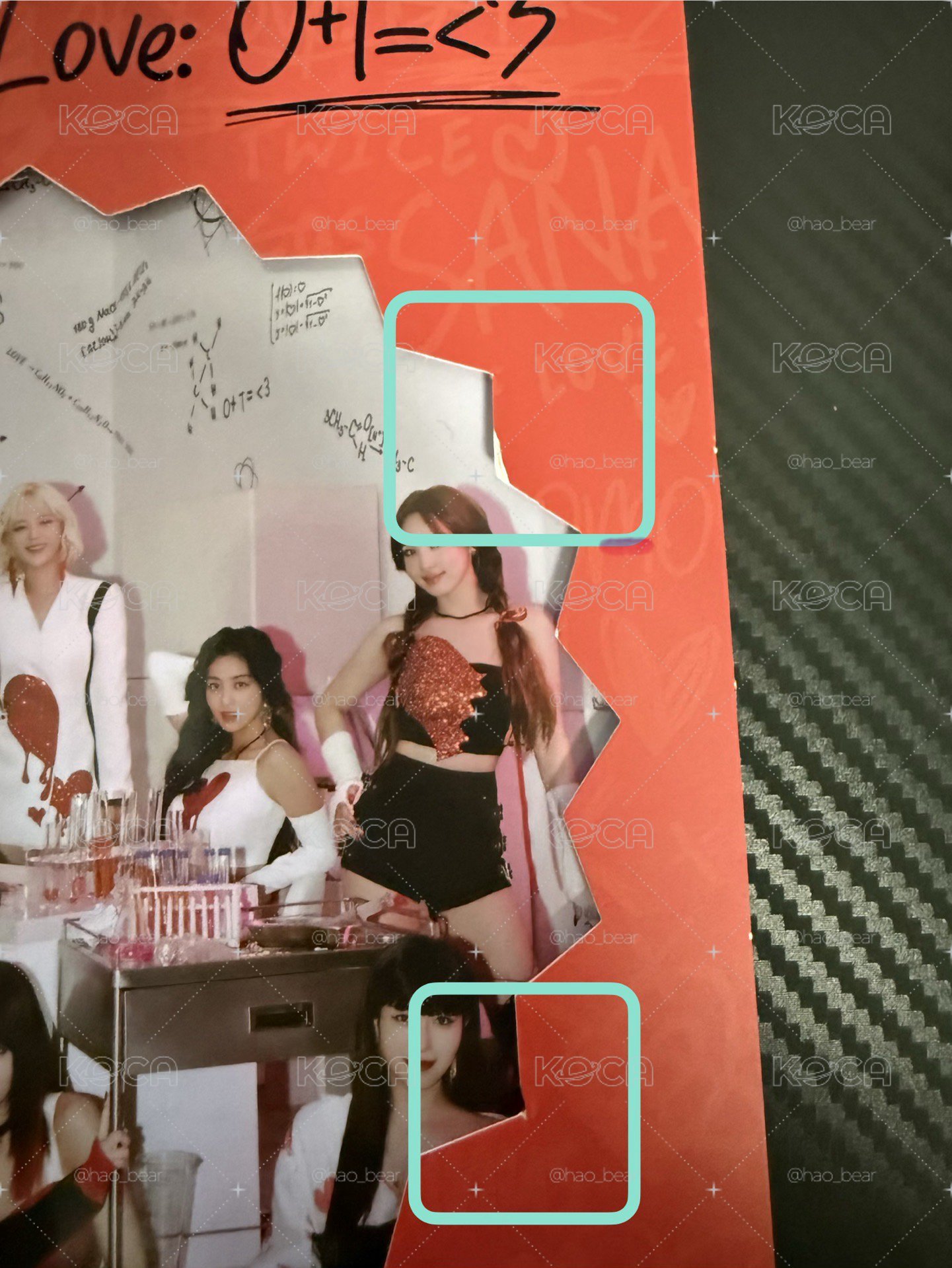 Twice 正規三 科學家 紅版空專 紗封底