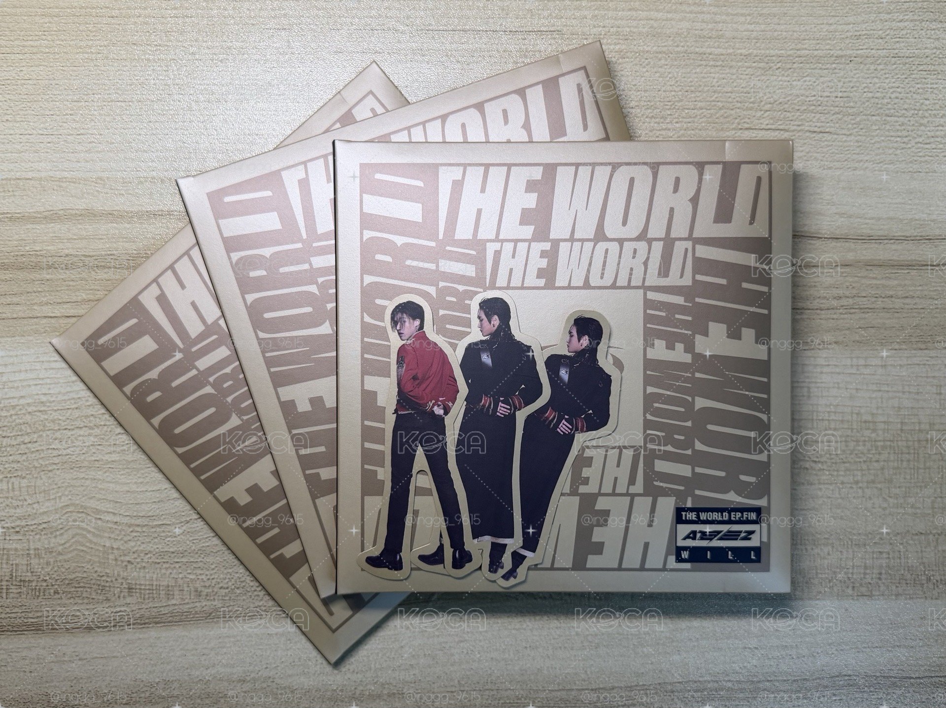 星/中/榮 Will 專輯 DIGIPAK 空專 有貼紙無小卡