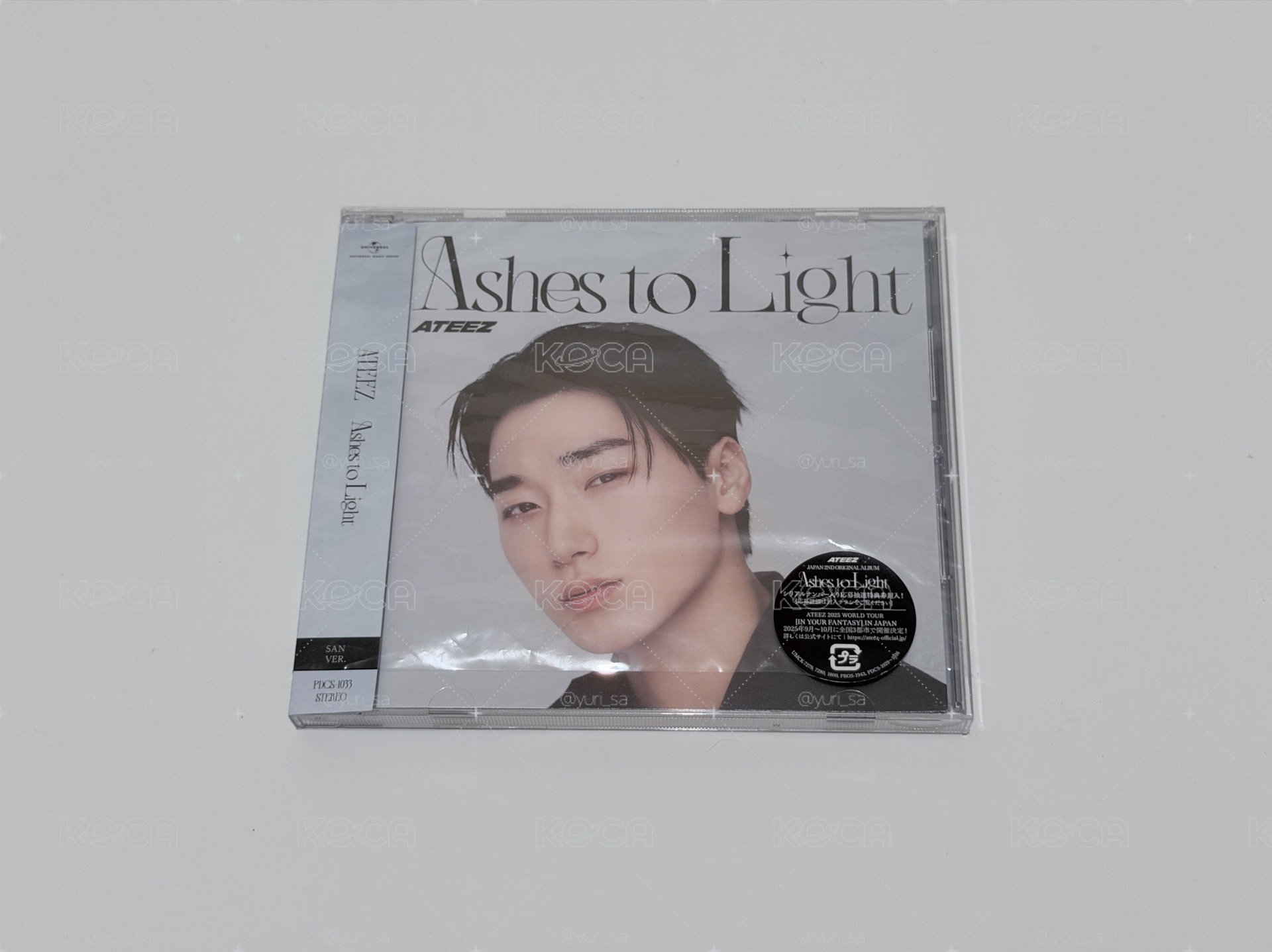 ✨Ashes to Light 傘單封 空專