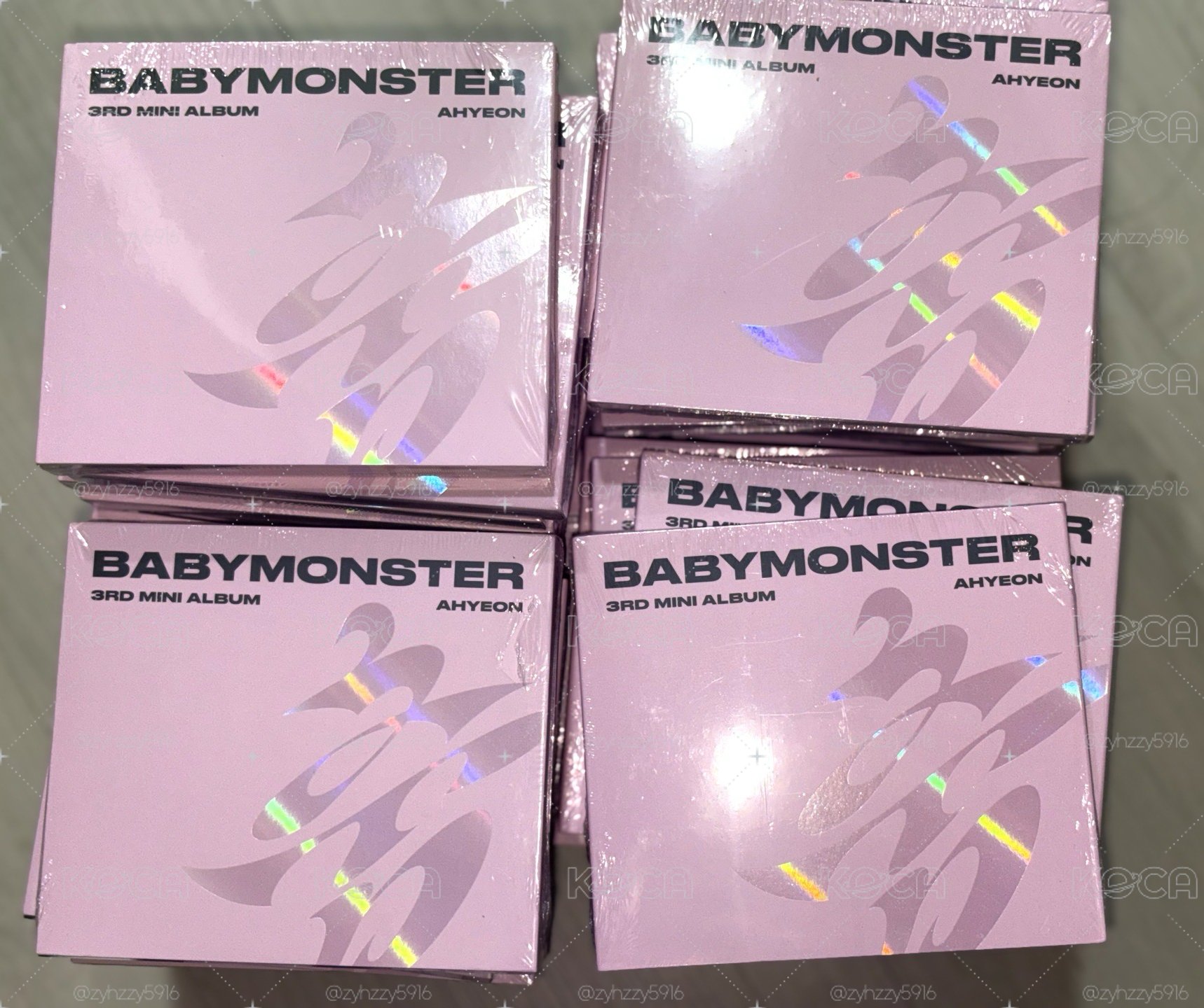 Babymonster Ahyeon單封未拆