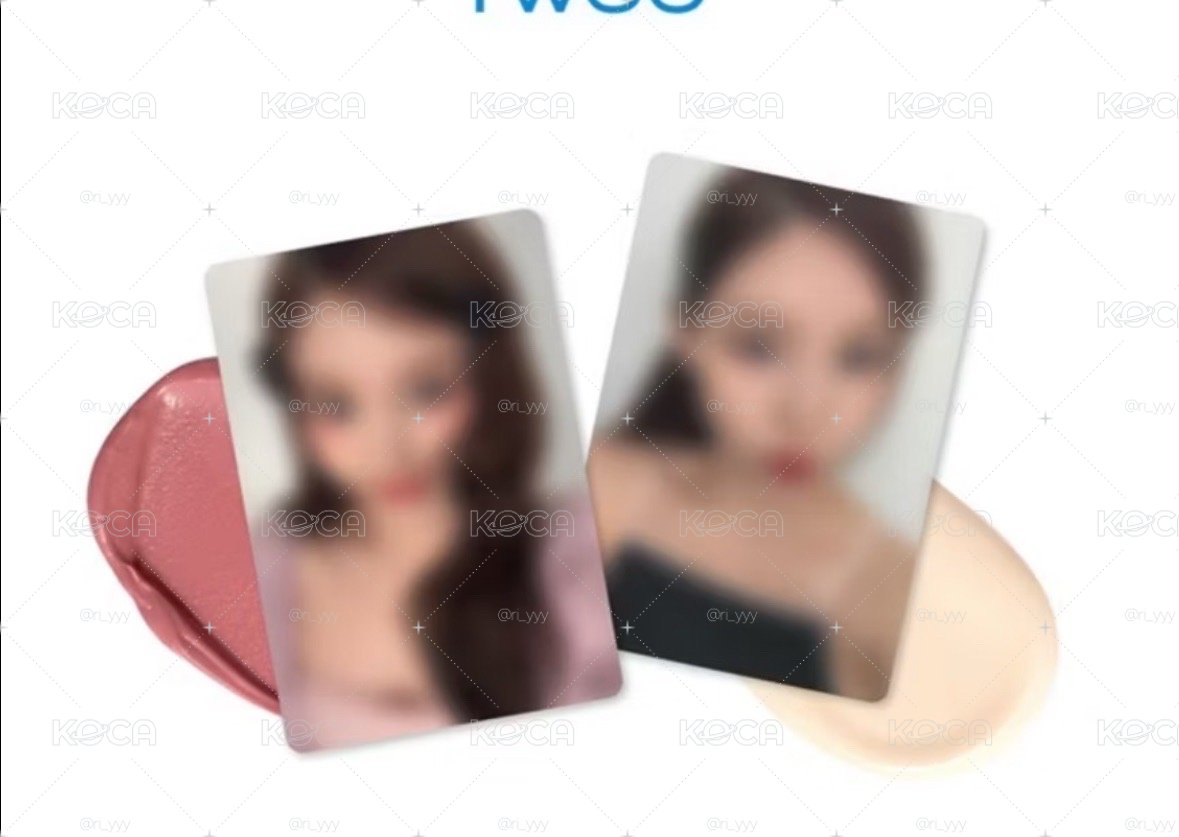 NAYEON X FWEE 代言卡 （在途中）