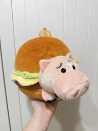 中娃 香港迪士尼樂園 火腿漢堡娃娃