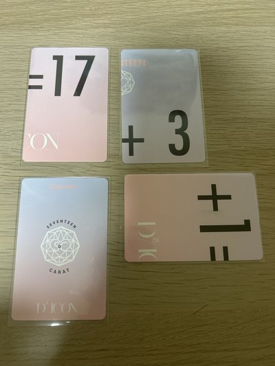 21年 D社小卡 4張不拆