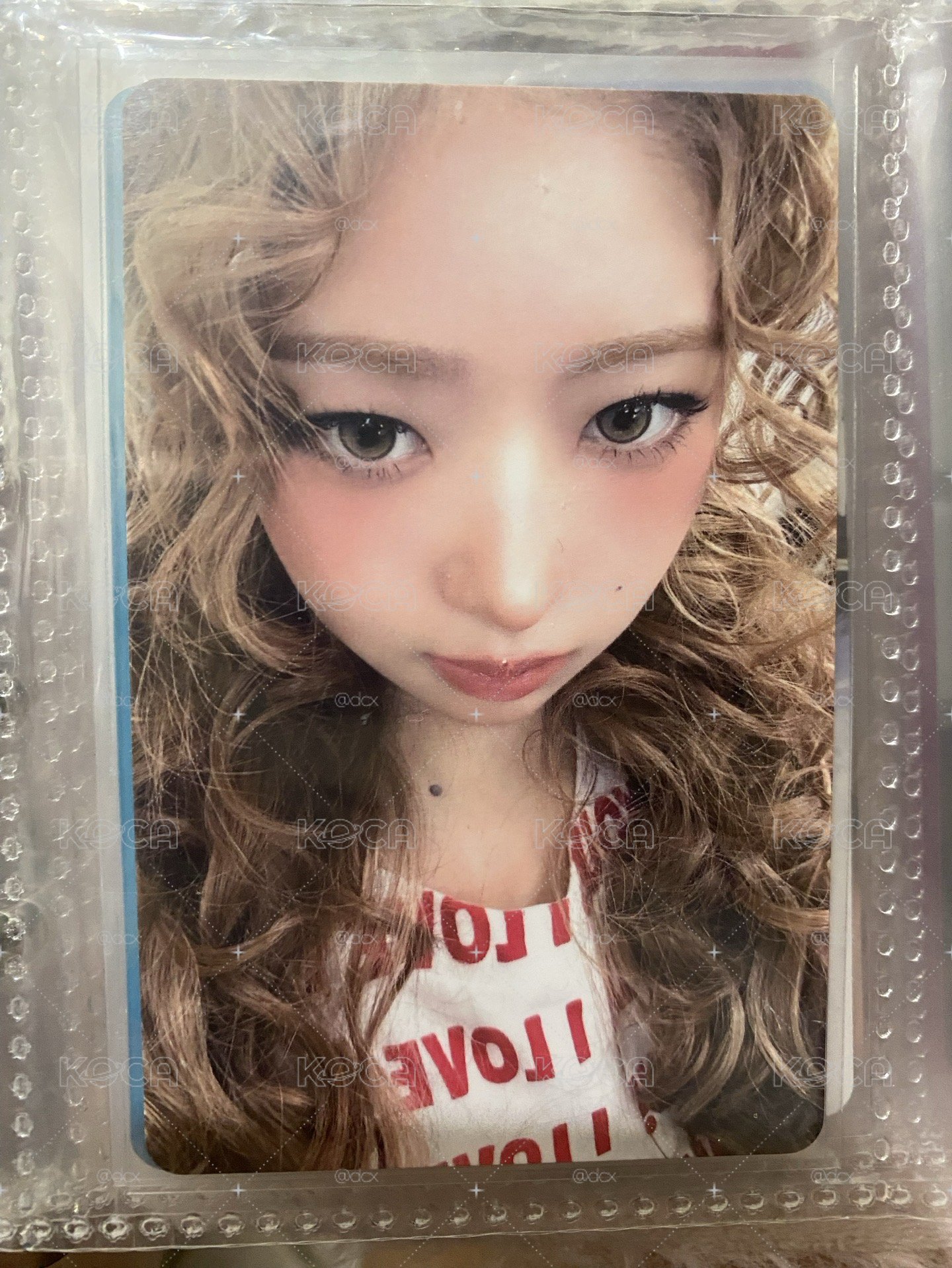 IVE 直井怜 Rei REVIVE+ 0418 大阪限定入場卡 泡麵頭怜
