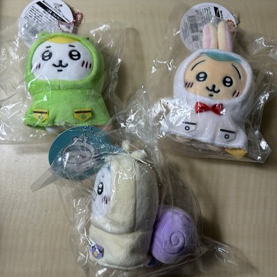 全新 吉伊卡哇 小八 烏薩奇 雨衣系列 官方娃娃吊飾
