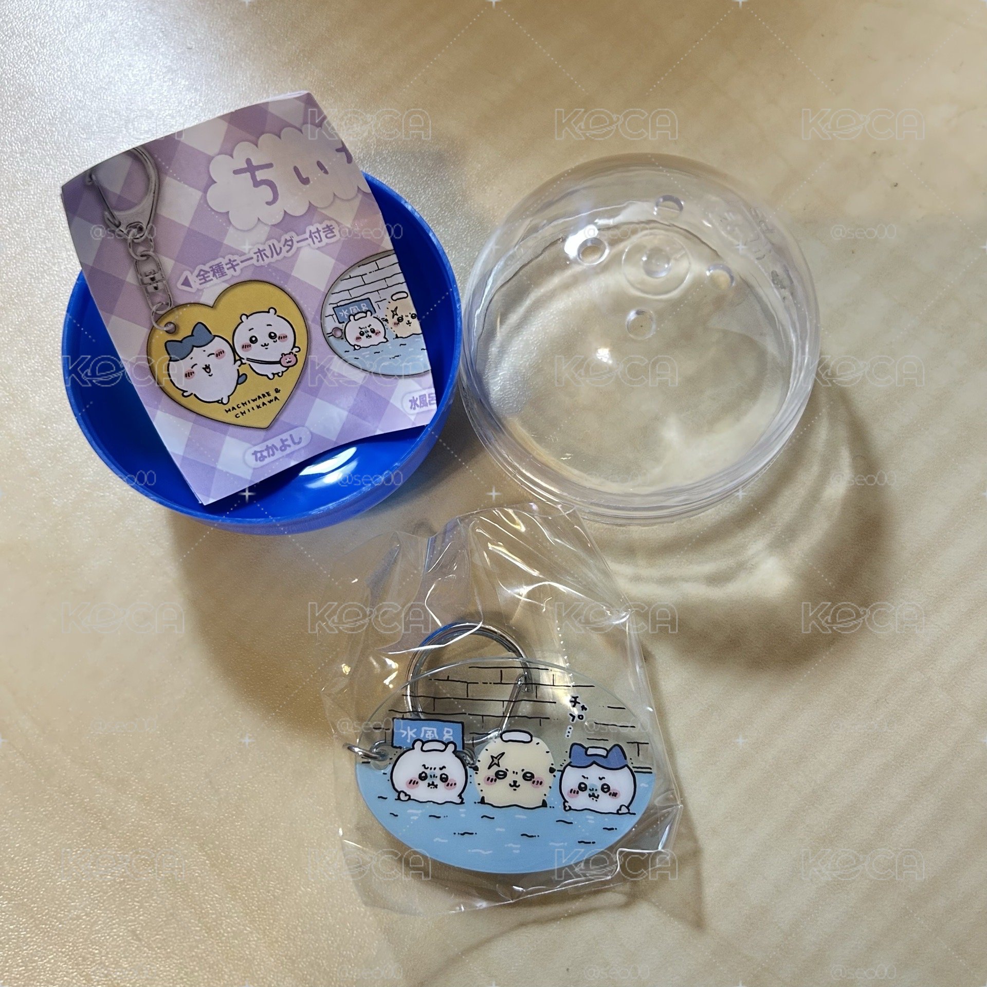 全新 吉伊 小八 海獺 泡溫泉 扭蛋