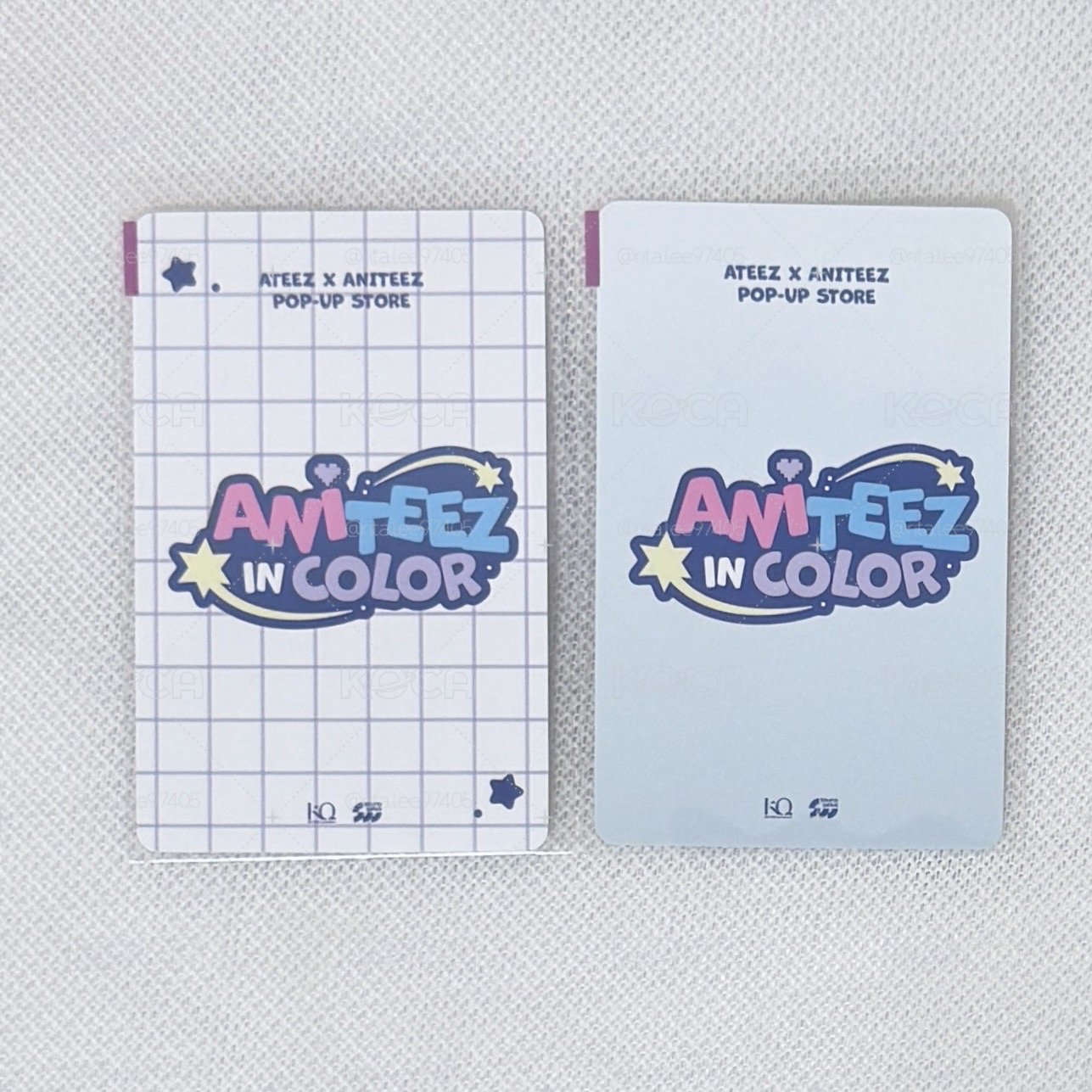 ANITEEZ IN COLOR 集章卡 榮+入場卡 小竹馬