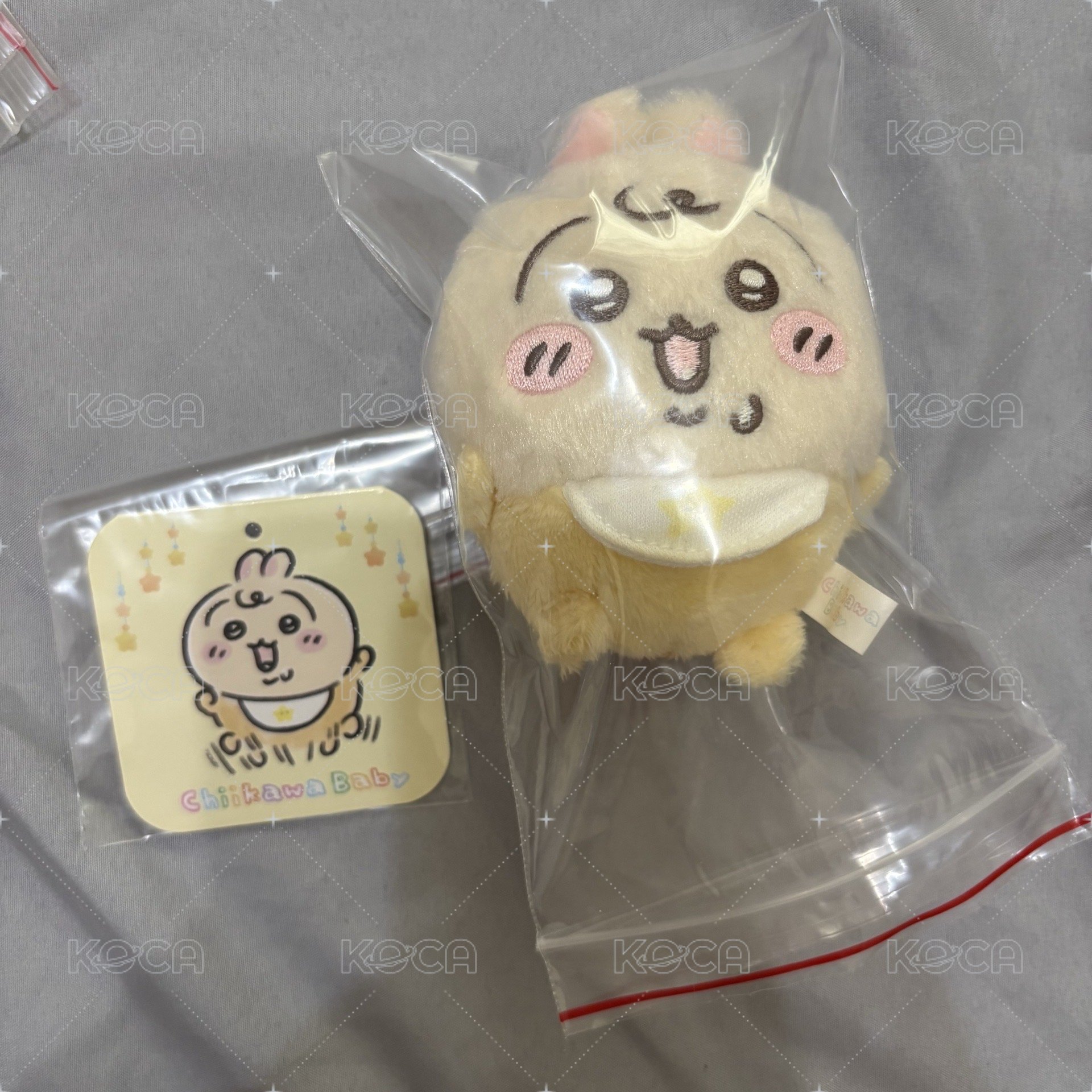 無扣環 有牌 寶寶兔 